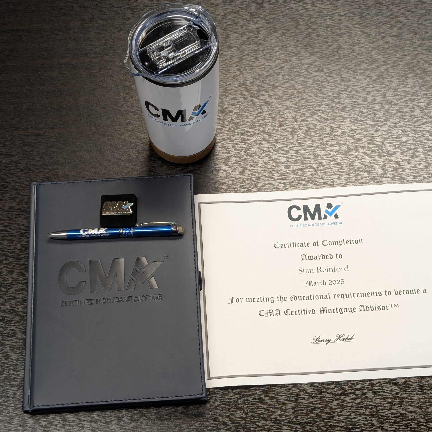 CMA Certified Mortgage Advisor