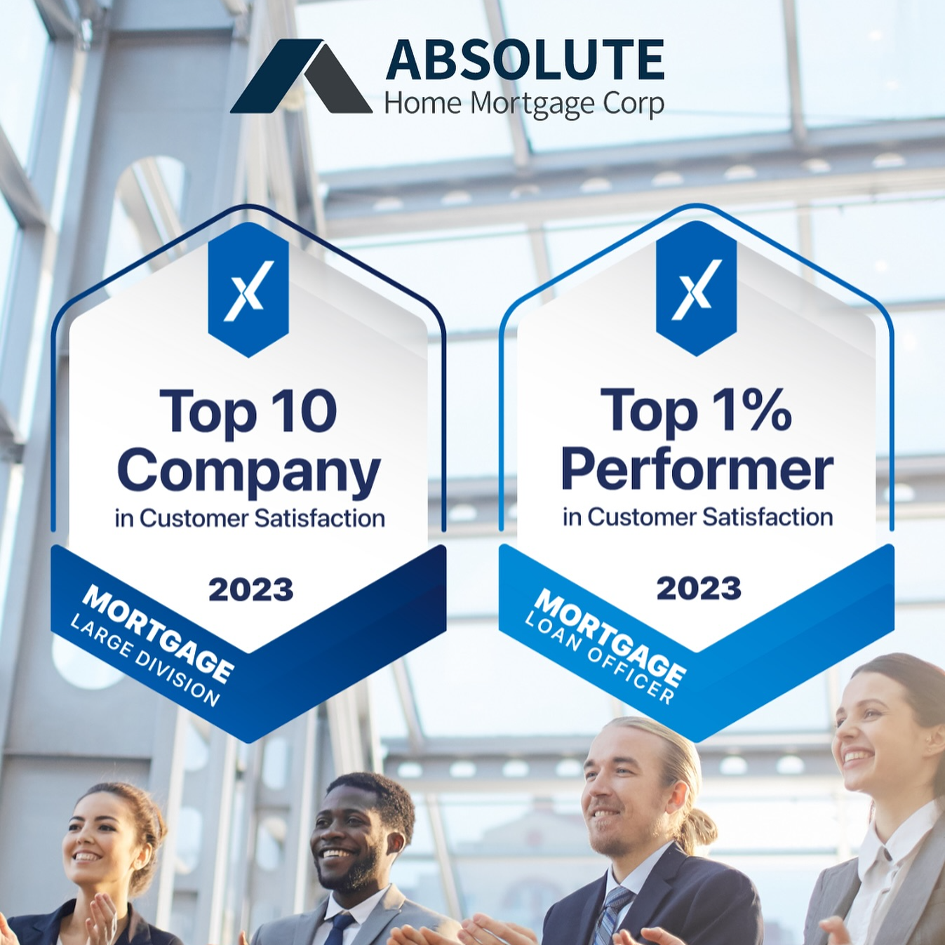 Top 10 for Customer Satisfaction-Top 1% Performers in 2023