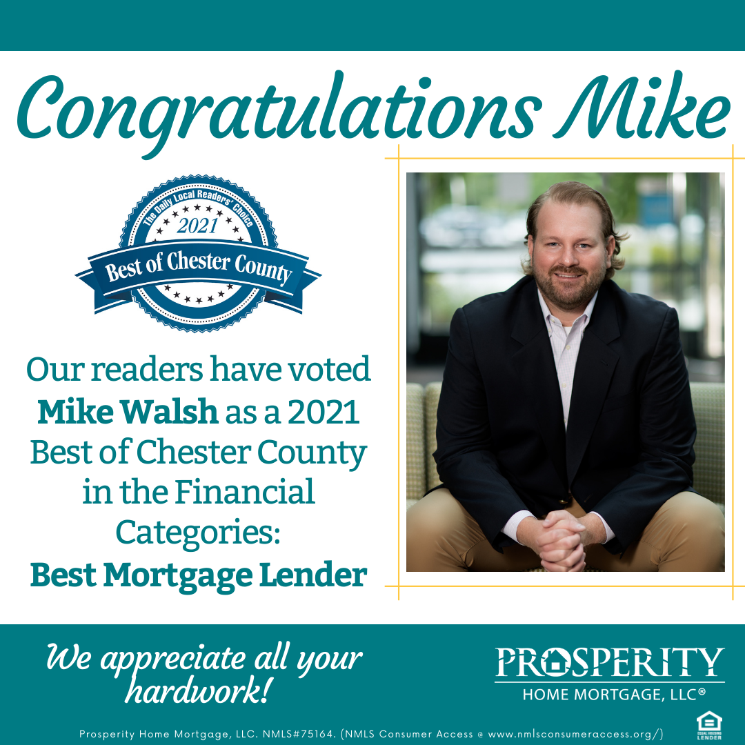 Best Mortgage Lender in Chester County