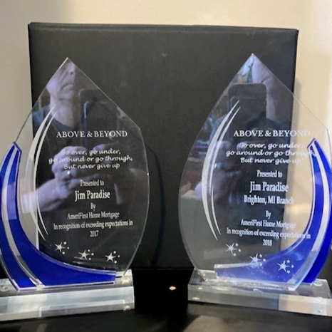 Above and Beyond Recipient