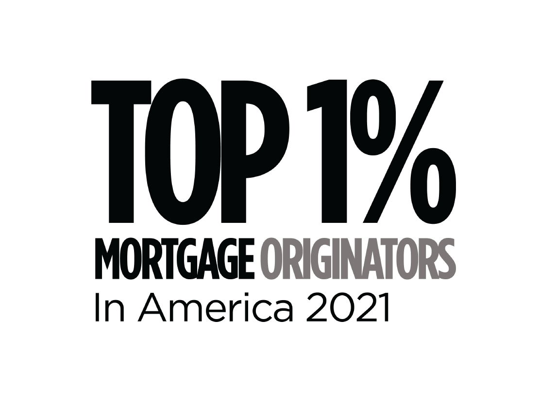 Mortgage Originators Top 1% 2021