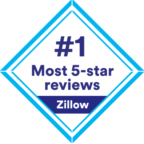 Most 5-star reviews by Zillow