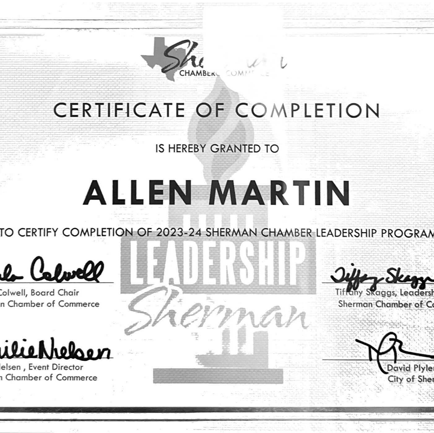 Leadership Sherman