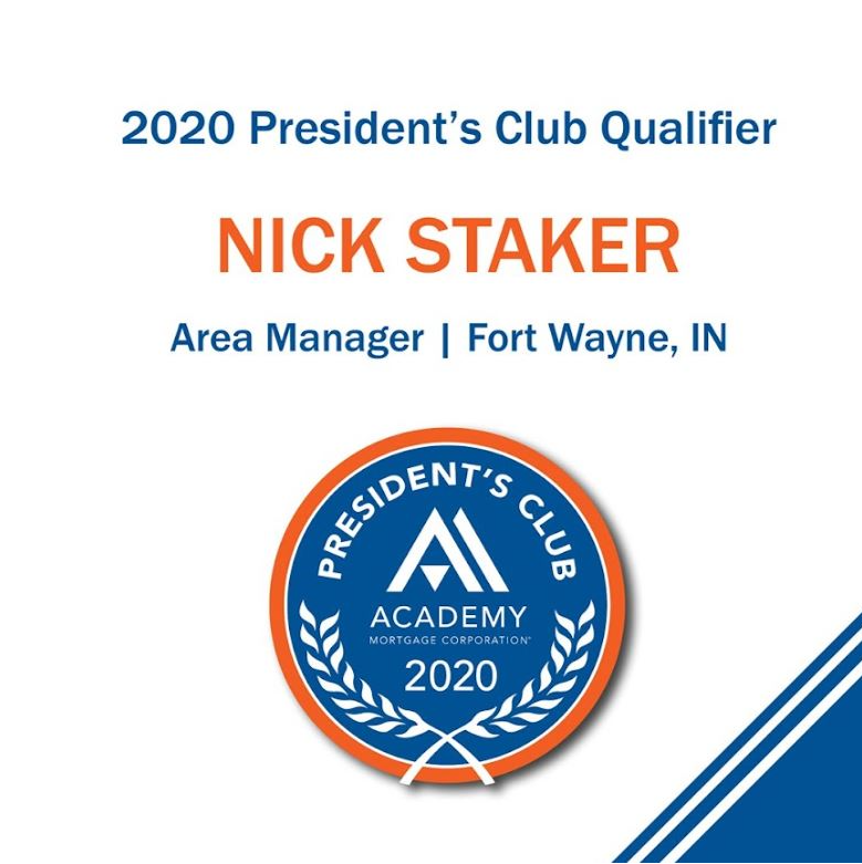 2020 President Club Award