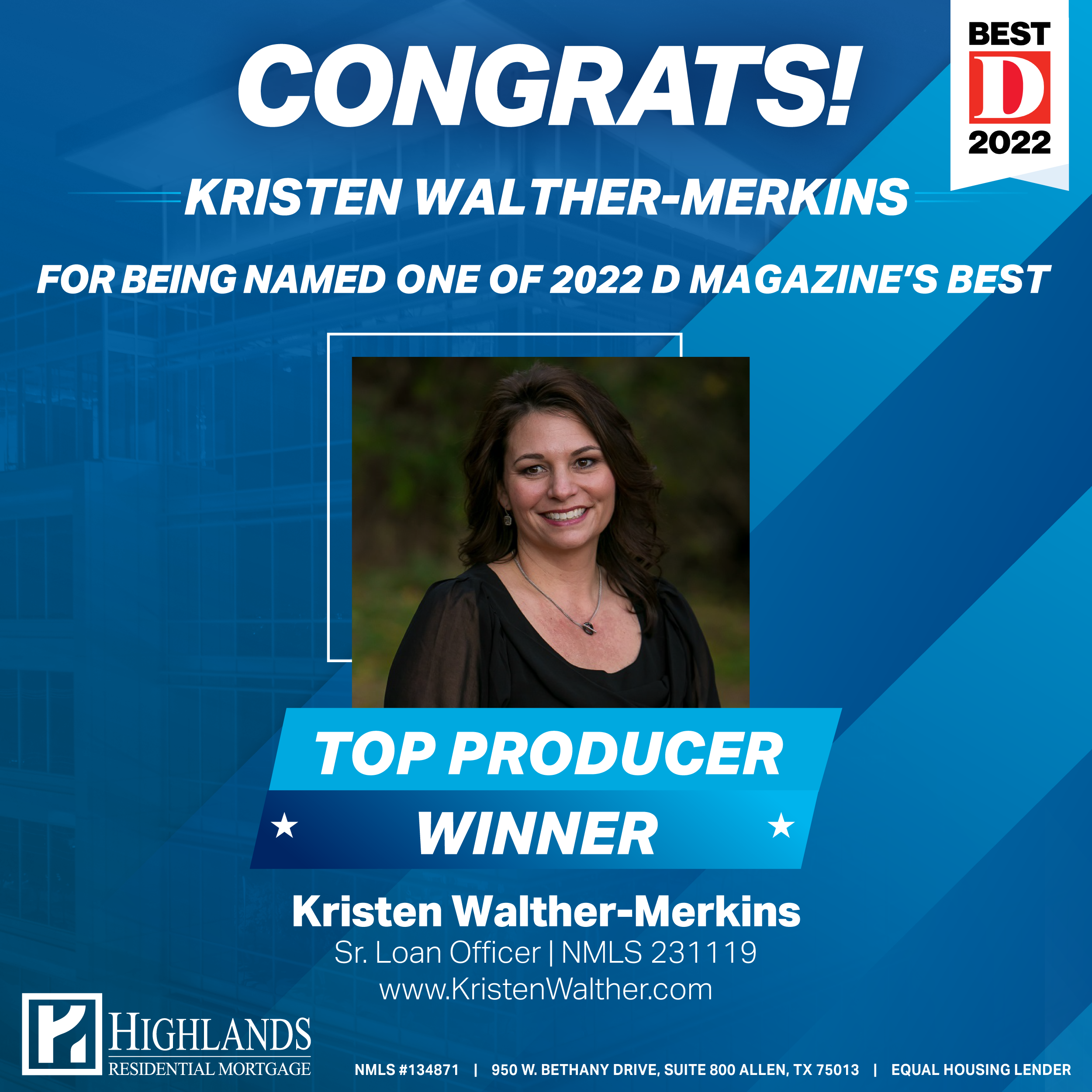 D Magazine's Top Producer 2022