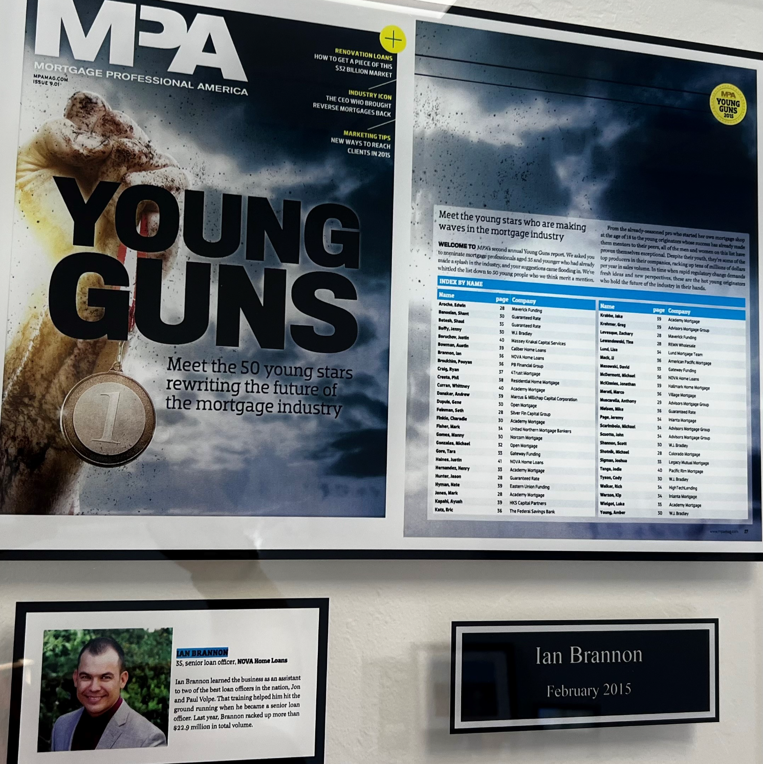 Young Guns of America - February 2015