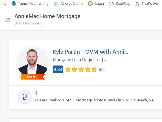 Top 1% on Experience.com