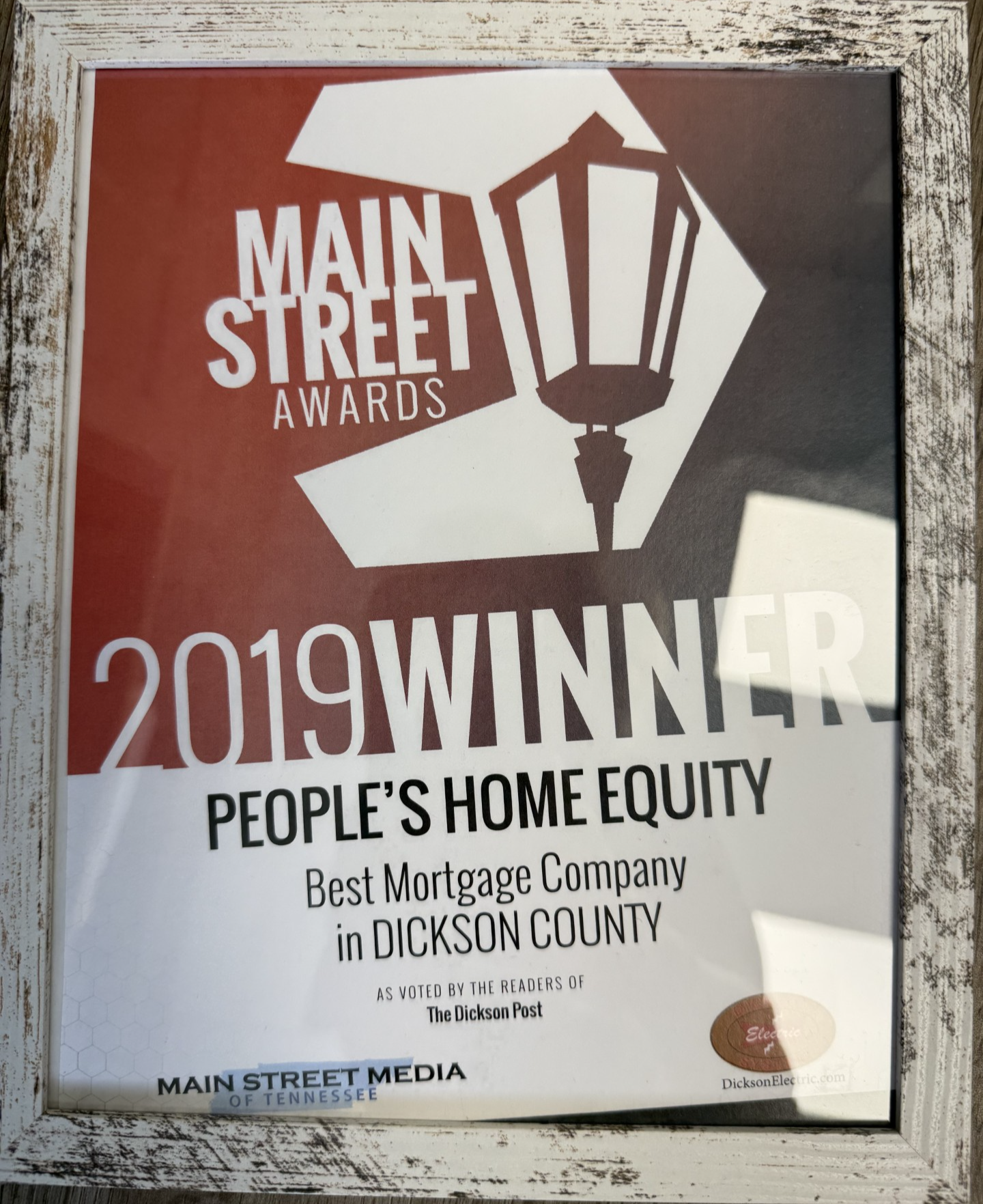 2019 Best Mortgage Lender Winner