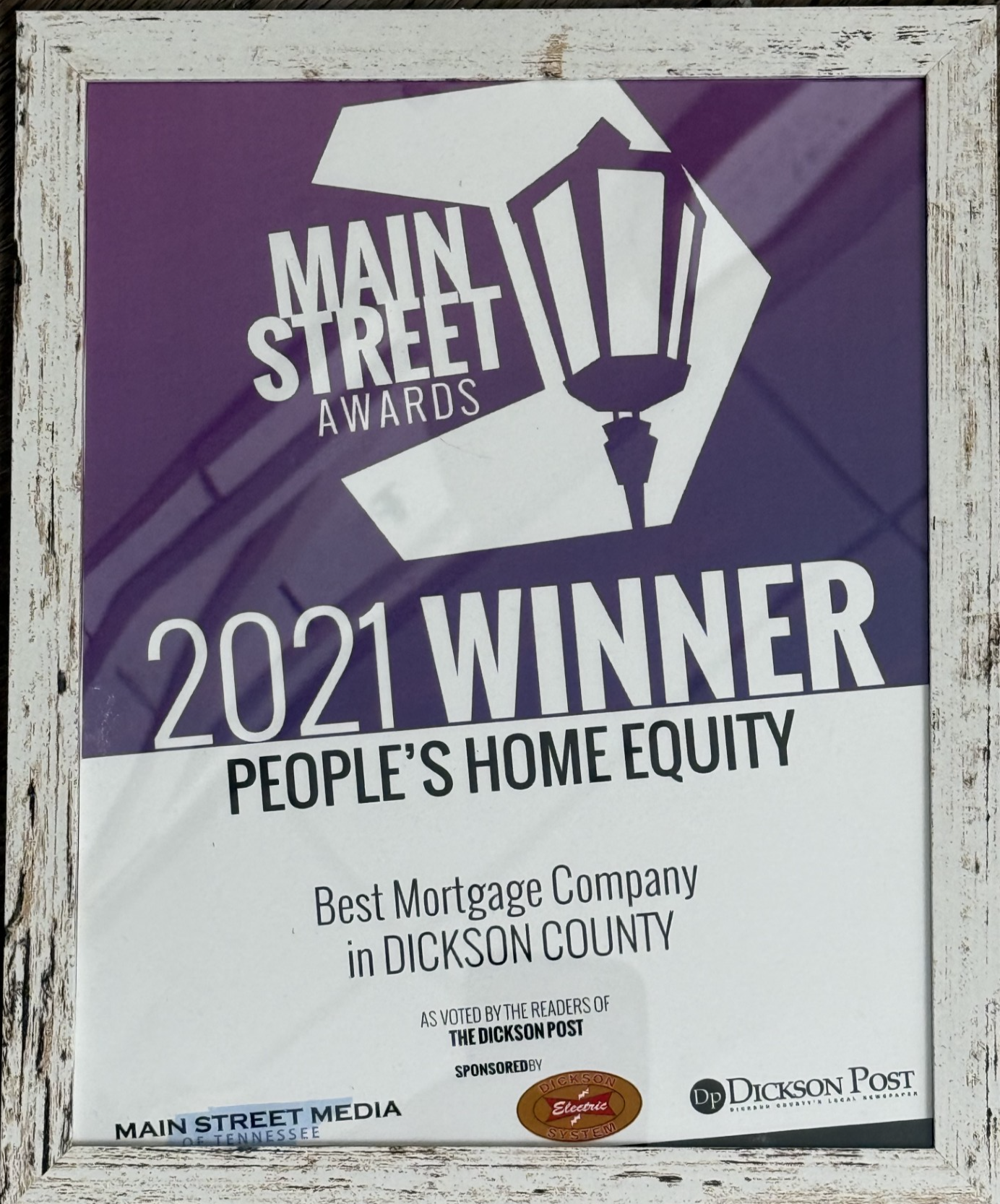 2021 Best Mortgage Lender Winner