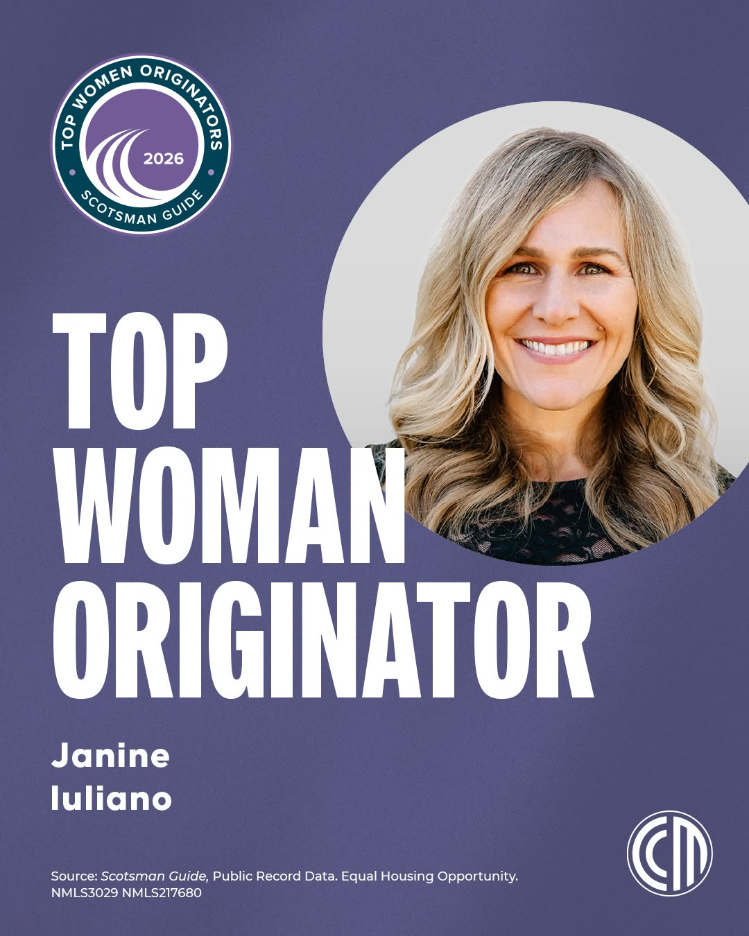 Scotsman Guide Top Women Originator