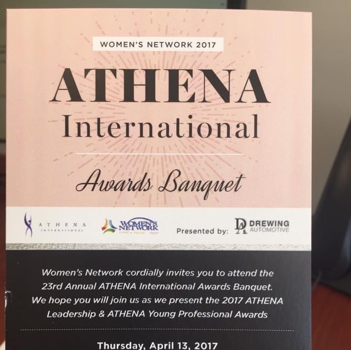 Young Athena Award Finalist 2017