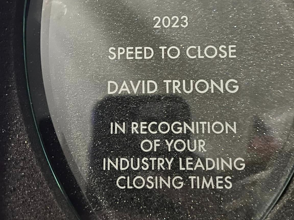 AWARD SPEED TO CLOSE 2023