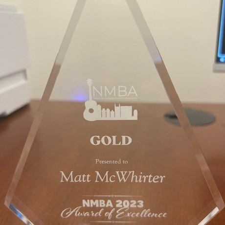 NMBA 2023 Gold Award