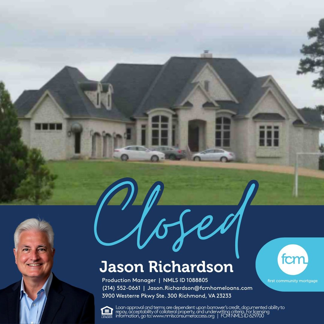 Jason Richardson - First Community Mortgage - NMLS ID 1088805 - Gallery Photo